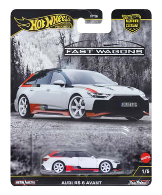 Audi RS 6 Avant Fast Wagons Car Culture 1/5 - Hot Wheels Premium1