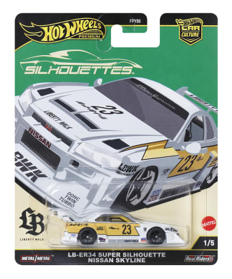 Nissan Skyline Super Silhouette LB-ER34 Car Culture 1/5 - Hot Wheels Premium1