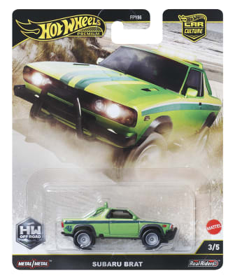 Subaru Brat Off Road Car Culture - Hot Wheels Premium1