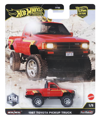 Toyota Pickup Truck 1987 Off Road Car Culture - Hot Wheels Premium1