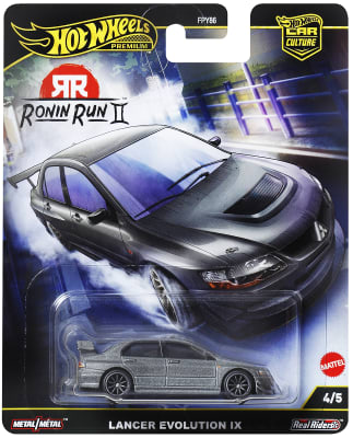 Mitsubishi Lancer Evolution IX Ronin Run II Car Culture 4/5 - Hot Wheels Premium1