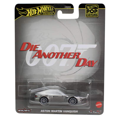 Aston Martin Vanquish 007 Pop Culture - Hot Wheels Premium1
