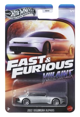 Delorean Alphas 2022 Fast & Furious Villains - Hotwheels1