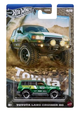 Toyota Land Cruiser 80 Silver Series Toyota - Hotwheels1