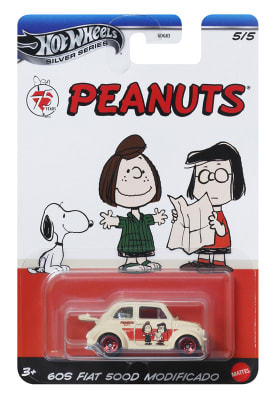 Fiat 500D Modificado Snoopy 75 años - Hotwheels1