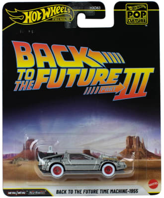 Back To The Future Time Machine 1995 Pop Culture III - Hot Wheels Premium1