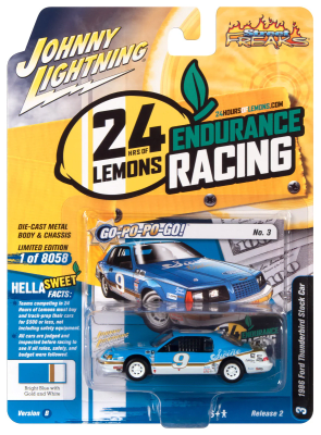 Ford Thunderbird 1986 Stock Car 24 HRS of Lemons Street Freaks - Johnny Lightning1