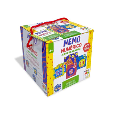 Memorice 60 Piezas Numerico Diviertete Aprendiendo - Toyng1