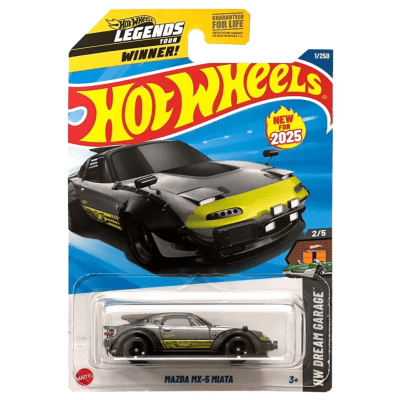 Mazda MX-5 Miata HW Dream Garage 2/5 - Hot Wheels Basico1