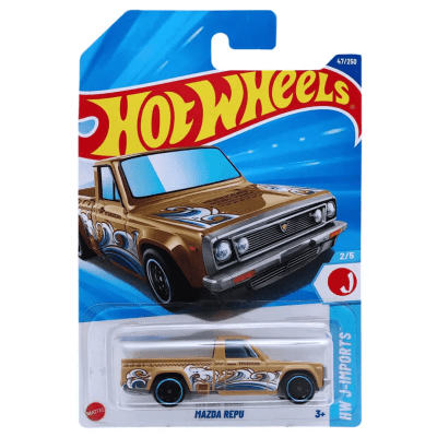 Mazda Repu HW J-Imports 2/5 - Hot Wheels Basico1