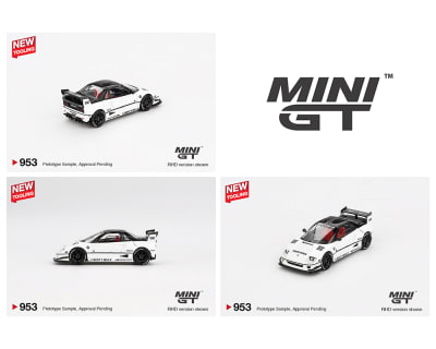 Mazda AZ-1 Liberty Walk LB40 2024 Tokyo Auto Salon White - Mini GT1