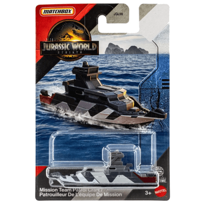 Mission Team Patrol Craft Jurassic World Rebirth - Matchbox1
