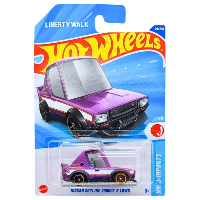 Nissan Skyline 2000 GT-R LBWK HW J-Imports - Hot Wheels Basico1