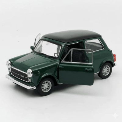 Mini Cooper 1300 Verde 1:32 - Welly2
