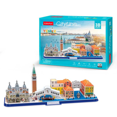 Venice City Line Puzzle 3D - Cubicfun1