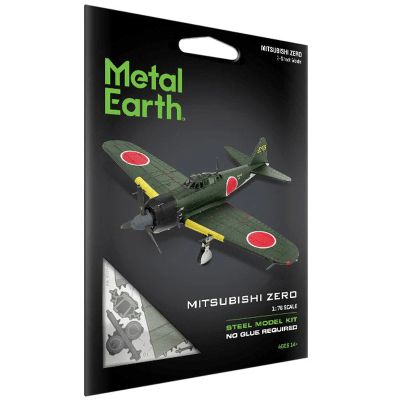 Avion Mitsubishi Zero - Metal Earth1