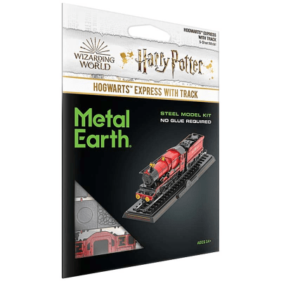 Harry Potter Hogwarts Express con Riel - Metal Earth1