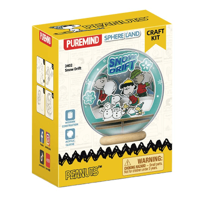 Snow Drift Snoopy Peanuts - Puremind1