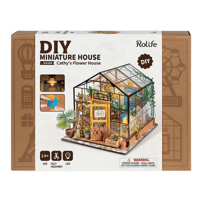 DIY Miniature House Cathy's Flower House - Rolife1