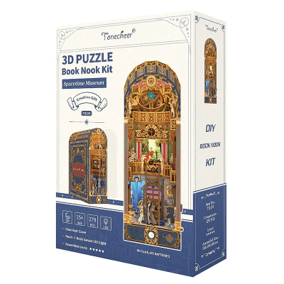 Book Nook Kit Spacetime Museum Puzzle 3D - Tonecheer1