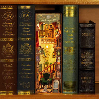 Left Bank Bookstore Puzzle 3D - Tonecheer1