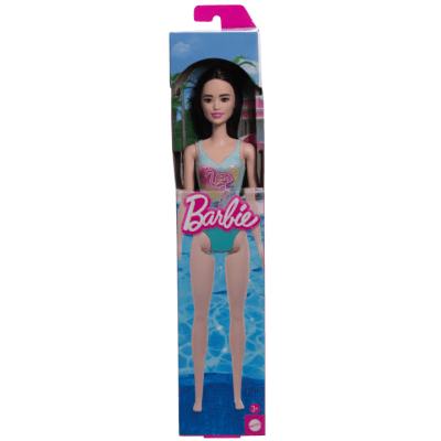 Muñeca Barbie Playa Traje Celeste - Mattel1