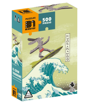El Gran Tsunami Puzzle 500 Pzs 31 Minutos - Fractal1
