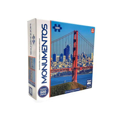 Puzzle 500 Piezas Golden Gate San Francisco Estados Unidos Monumentos - Toyng2