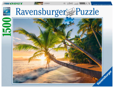 Puzzle 1500 pzas Playa Secreta - Ravensburger1