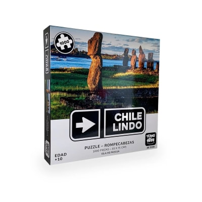 Puzzle 1000 Piezas Isla de Pascua Chile Lindo 2da. Edicion - Toyng1