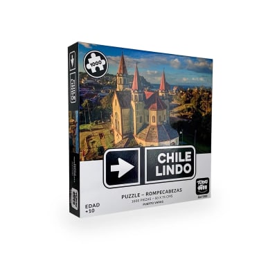 Puzzle 1000 Piezas Puerto Varas Chile Lindo 2da. Edicion - Toyng1