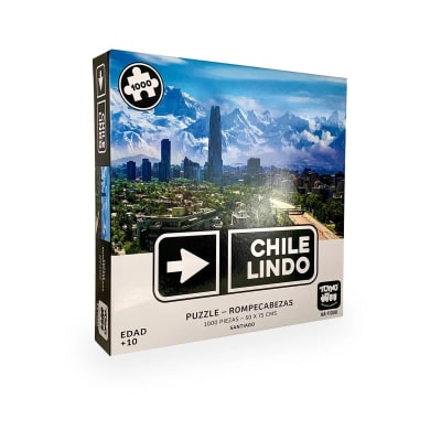 Puzzle 1000 Piezas Santiago Chile Lindo 2da. Edicion - Toyng2