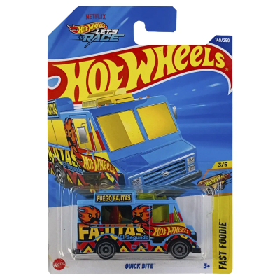 Quick Bite Fast Foodie 3/5 - Hot Wheels Basico1