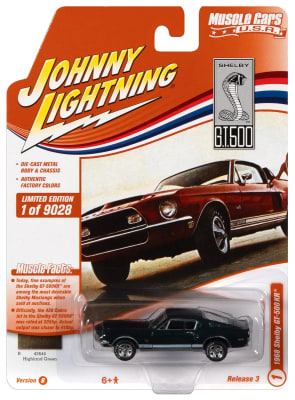 Shelby GT-500KR 1968 Highland Green Limited Edition Muscle Cars U.S.A. #B1 - Johnny Lightning2