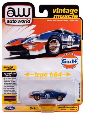 Ford Gt40 1965 Vintage Muscle - Auto World2