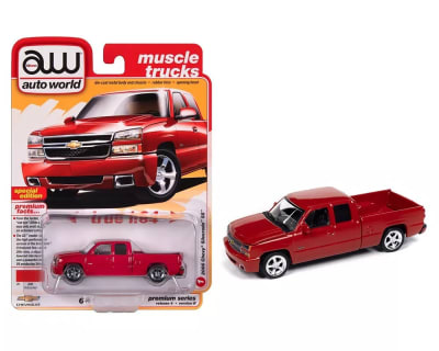 Chevy Silverado SS 2006 Victory Red Muscle Truck - Auto World2