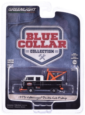 Volkswagen Double Cab Pickup 1973 Blue Collar Collection 13 - Greenlight1