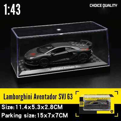 Lamborghini Aventador SVJ Black 1:43 - CCA1