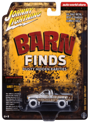 CHASE ULTRA Toyota SR5 Pickup 1985 Exclusive Barn Finds - Johnny Lightning1