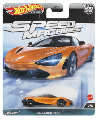 Mclaren 720S Speed Machines Car Culture 2/5 - Hot Wheels Premium1