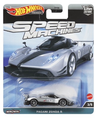 Pagani Zonda R Speed Machines Car Culture 3/5 - hot Wheels Premium1