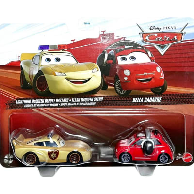 Rayo McQueen Ayudante del Peligro & Relampago McQueen Deputy Hazzard - Cars Disney Pixar1