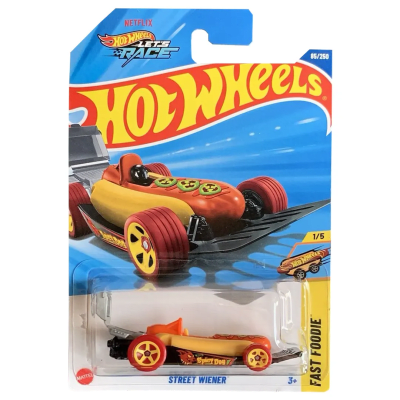 Street Weiner Fast Foodie 1/5 - Hot Wheels Basico1