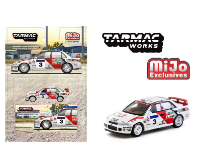 Mitsubishi Lancer Evolution II Rallye Monte-Carlo 1995 Limited Edition Mijo Exclusive - Tarmac Works1
