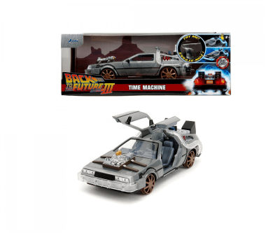 Time Machine Back To The Future III Con Luz 1:24 - Jada1