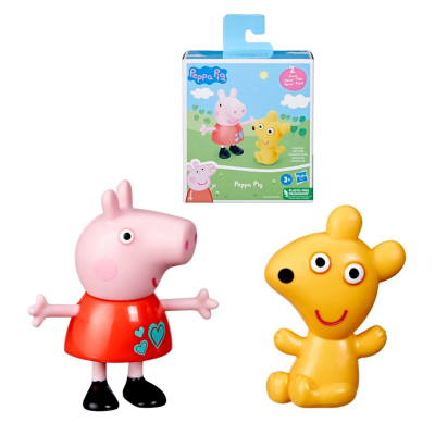 Figura Peppa Pig Y Oso De Peluche - Hasbro1