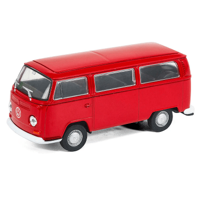 Volkswagen Bus T2 1972 Rojo 1:32 - Welly1