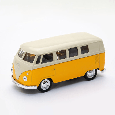 Volkswagen Bus T1 1963 Amarillo/Crema 1:32 - Welly1