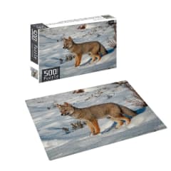 Puzzle 500 Piezas Zorro Volcan Osorno Fauna Chilena - Pronobel