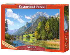 Puzzle 2000 Piezas Refugio De Montaña En Los Alpes - Castorland